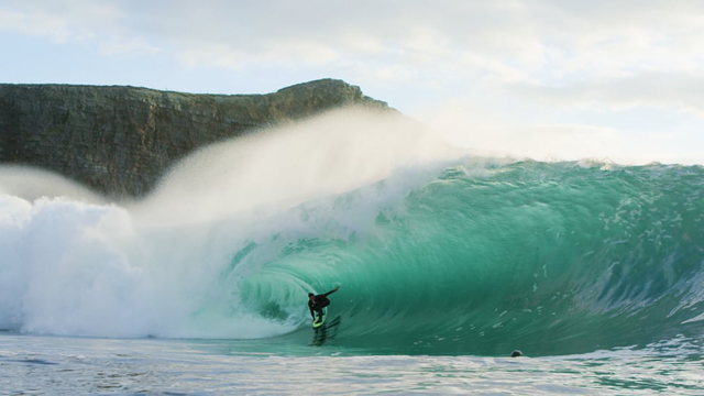 Shane Dorian Surfing Irish Heaven