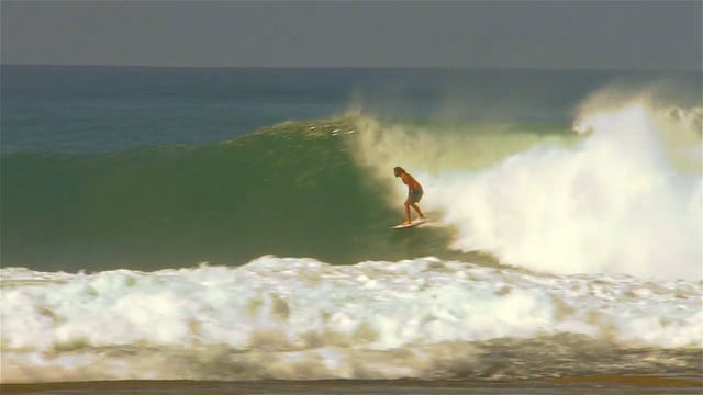 Surfing Dredging Barrels in Nias
